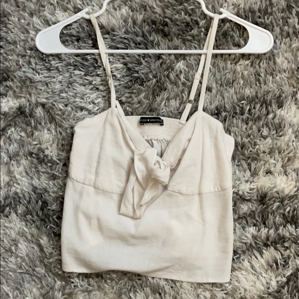 White Brandy Melville Tank Top